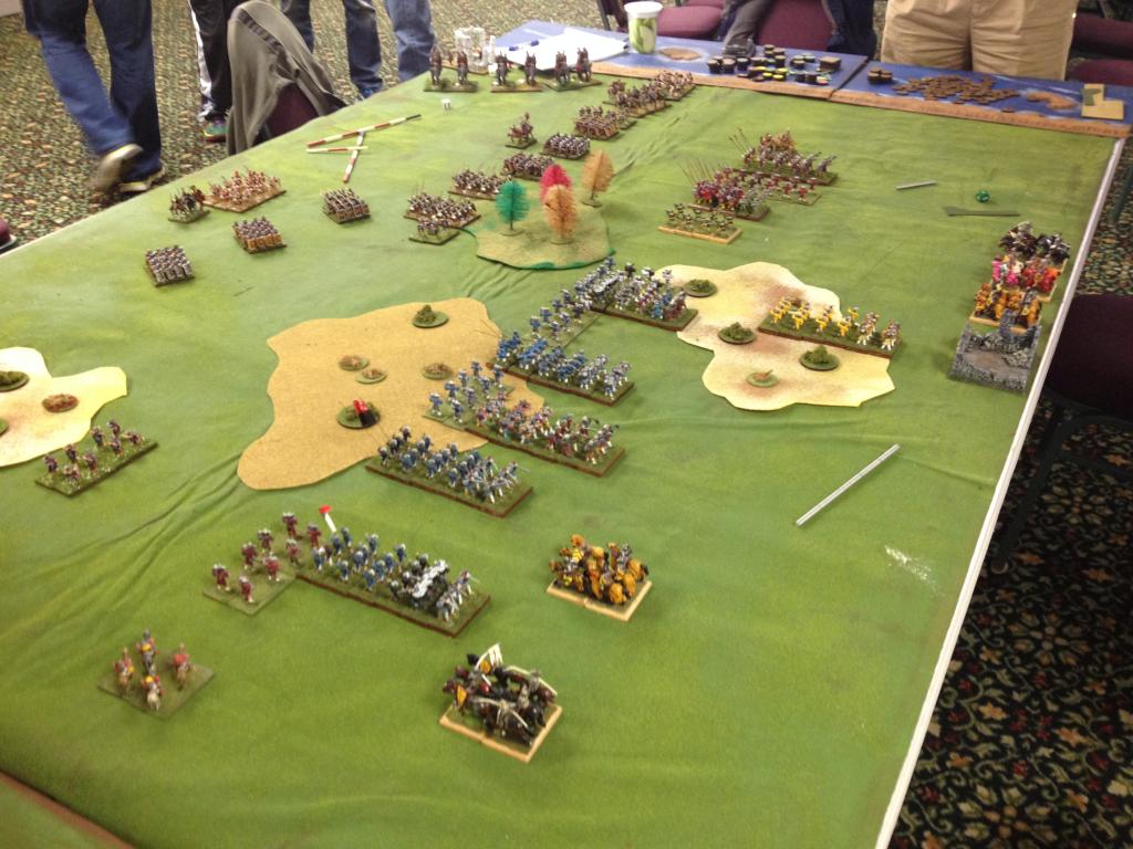Marians (l) Vs. Swiss (r) Teams