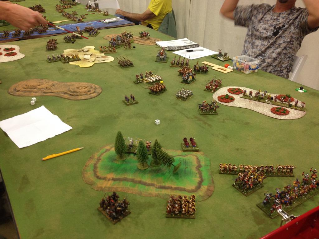 Nik Byzantines Try To Turn Both Alex Imperial Flanks