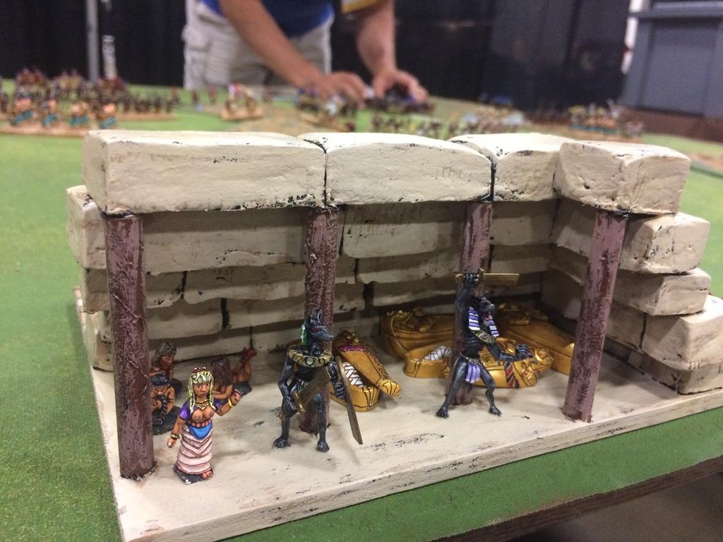 Inside Pyramid Camp - End Bronze Age Historicon 2017