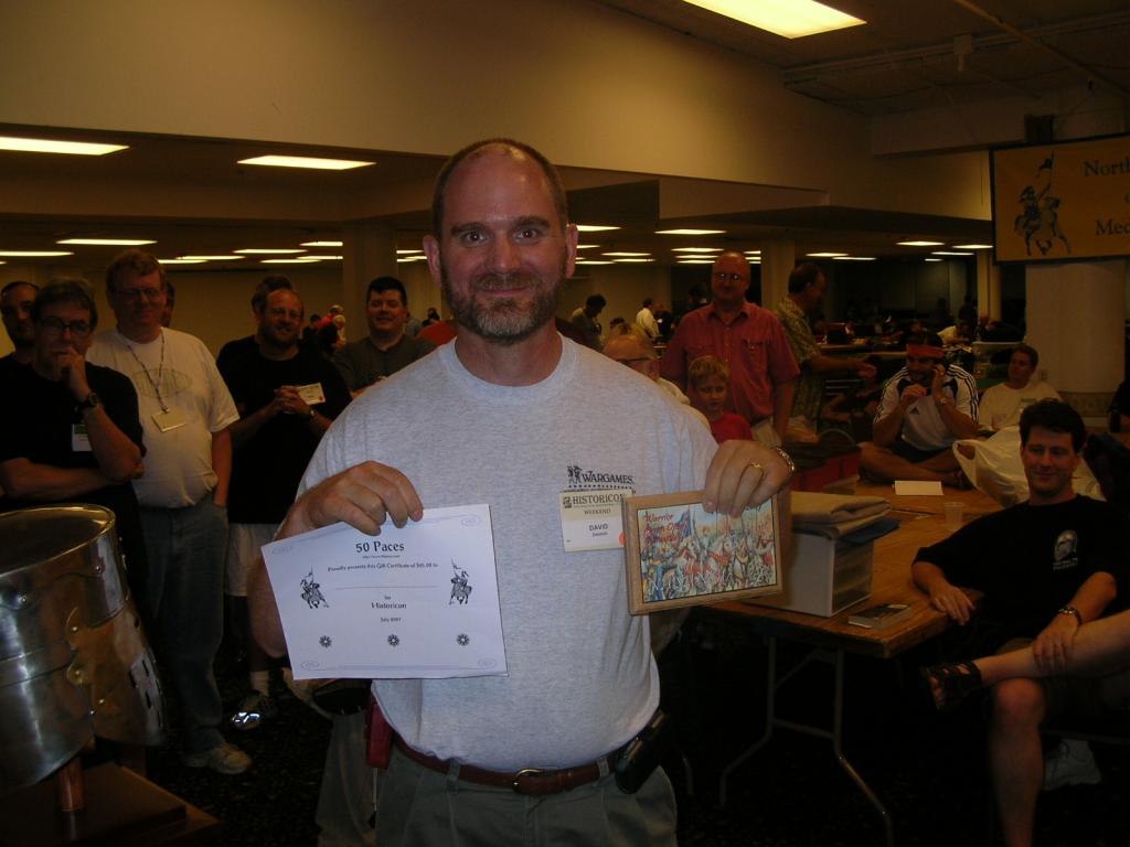 Dave Dietrich - Winner 15mm Open - Historicon 2007 Dave Dietrich - Winner 15mm Open - Historicon 2007