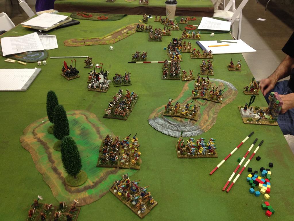 Prussian (l) Vs. Tepanec Late In Battle Prussian (l) Vs. Tepanec Late In Battle