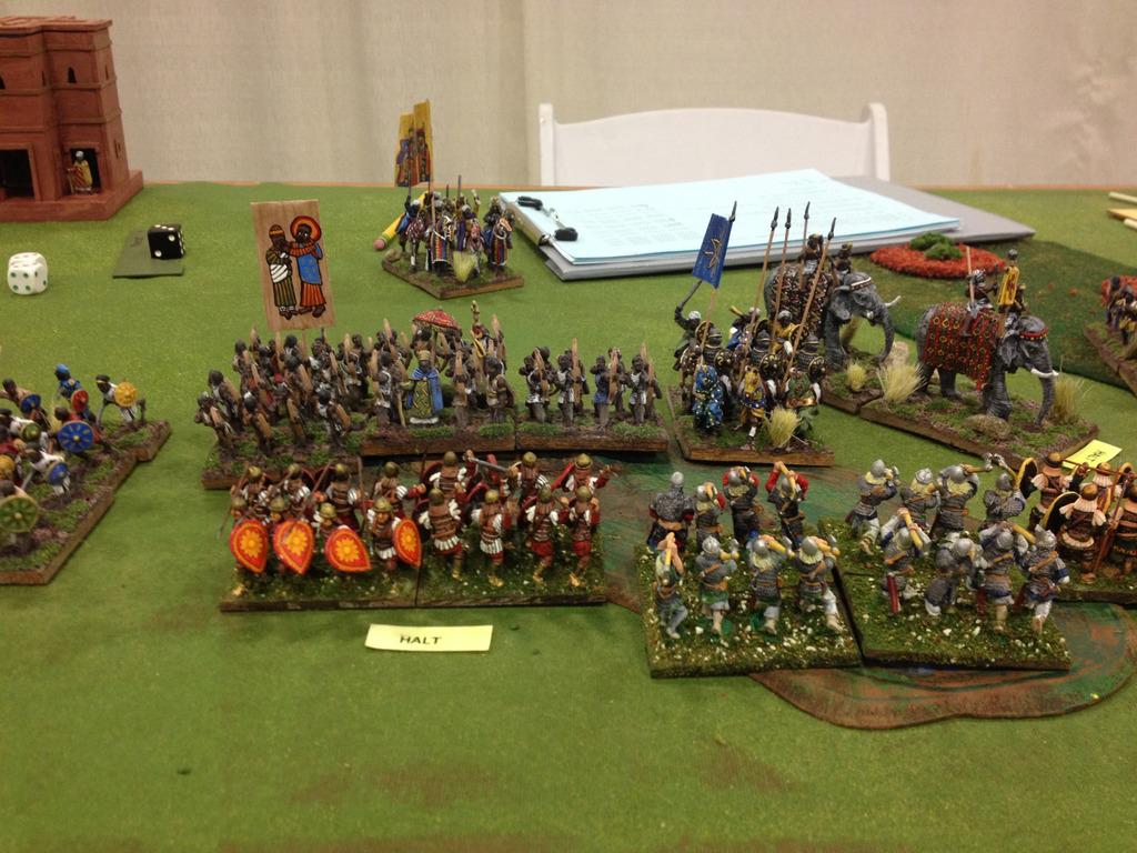 Nik Byzantines Advancing Vs. Abyssinians Nik Byzantines Advancing Vs. Abyssinians