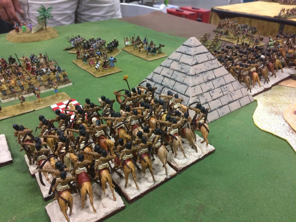 Midianites Moving Past Pyramid Terrain Midianites Moving Past Pyramid Terrain