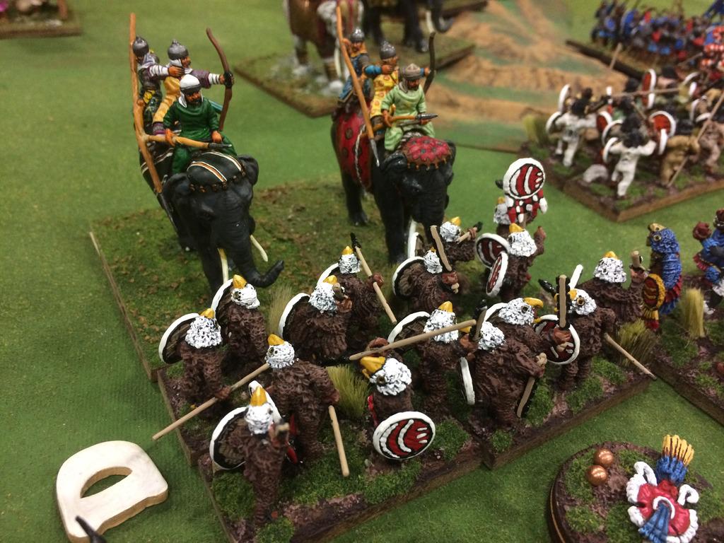 Tepanecs Facing Ghaznavid Elephants Tepanecs Facing Ghaznavid Elephants