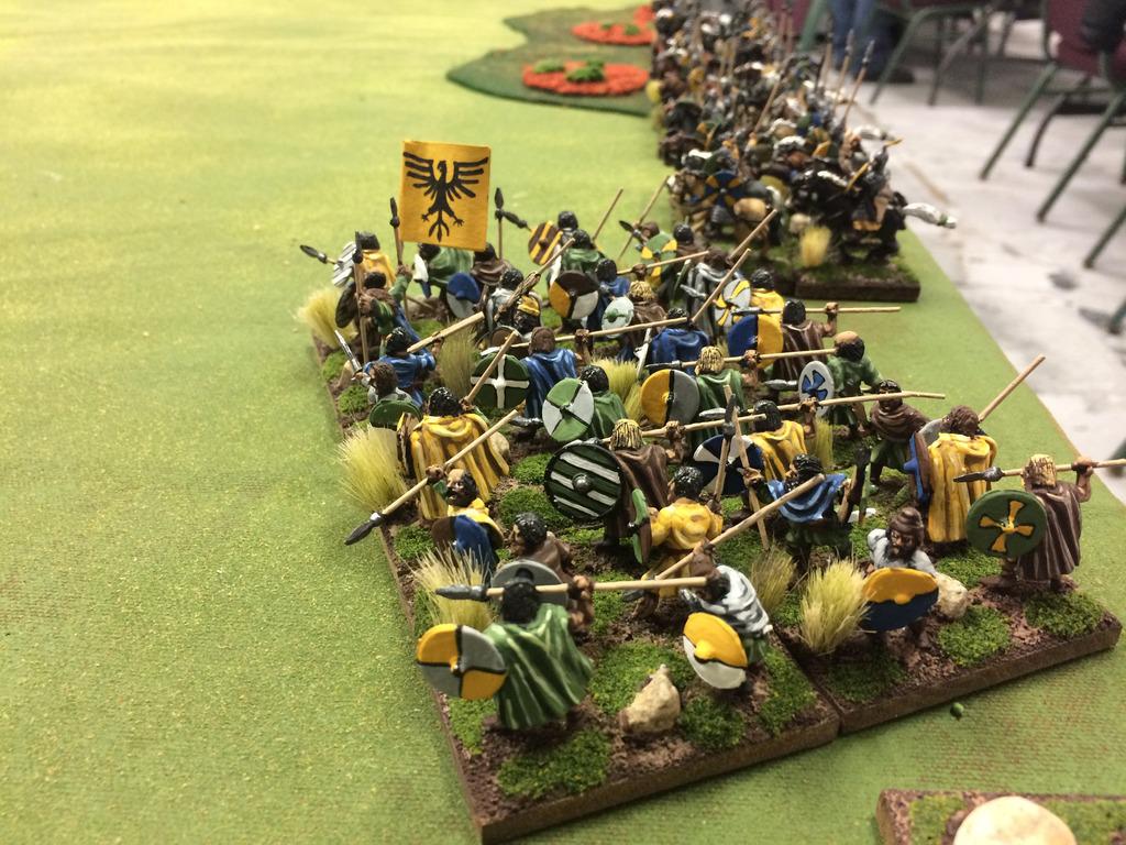 Slavs With Eagle Banner Slavs With Eagle Banner