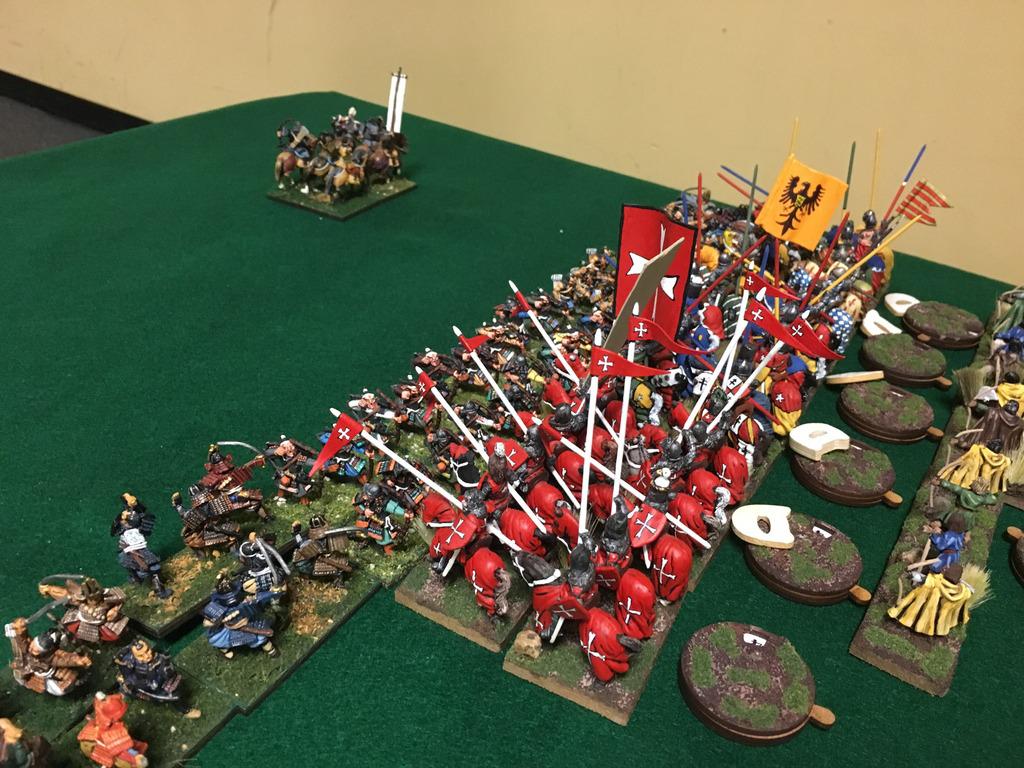 Crusaders Clash With Japanese Lines Crusaders Clash With Japanese Lines