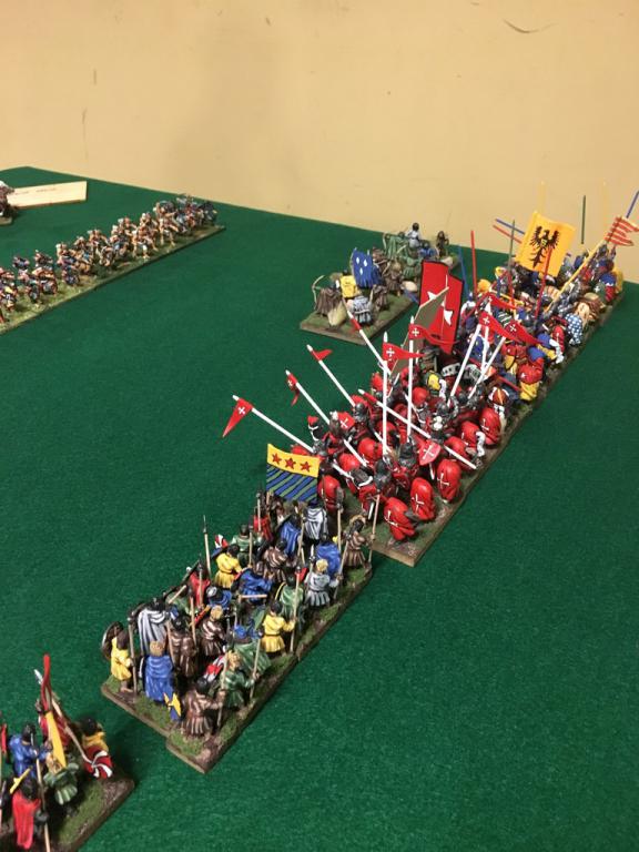 Knights Lining Up Boot To Boot Vs. Japanese Knights Lining Up Boot To Boot Vs. Japanese
