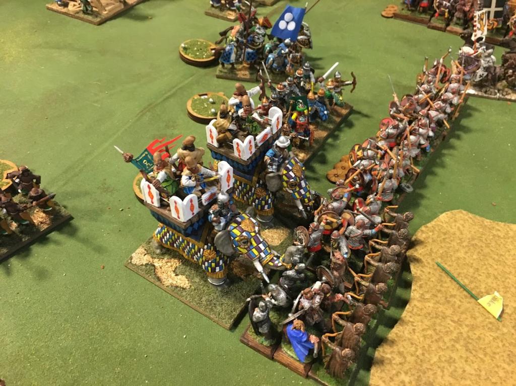 Timurid Elephants Hit The Danish Line Timurid Elephants Hit The Danish Line