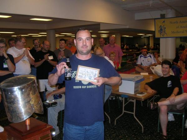 Jon Becker - Sportsman Winner - Historicon 2007 Jon Becker - Sportsman Winner - Historicon 2007