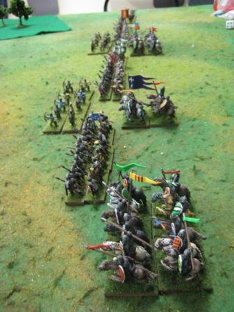 1st Crusade Battle Line