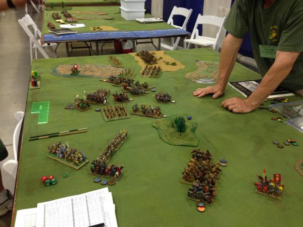 Moldavians Vs. Med Irish (on Left) Moldavians Vs. Med Irish (on Left)