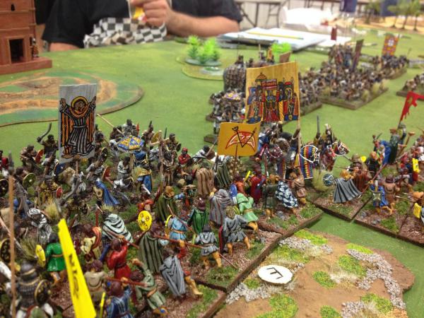 Abyssinian And Picts Clash