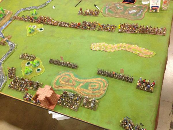 Abyssinian Vs. Picts Start