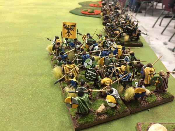 Slavs With Eagle Banner Slavs With Eagle Banner