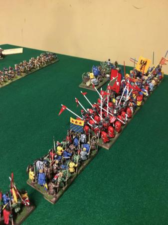 Knights Lining Up Boot To Boot Vs. Japanese Knights Lining Up Boot To Boot Vs. Japanese