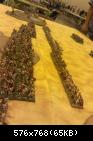 Here are the Thracians vs. Dave Dietrich's 25mm Saitic Egyptian army.