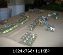 Medieval Theme - Dave Markowitz assaults the fortress Grimmitt and his 100 Years war army.